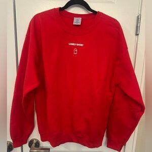 LONELY GHOST Crew neck sweatshirt